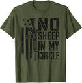 No Sheep In My Circle Camo Usa Pro Gun 2Nd Amendment