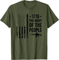 Right Of People 1776 2Nd Amendment Pro Gun Camo Flag