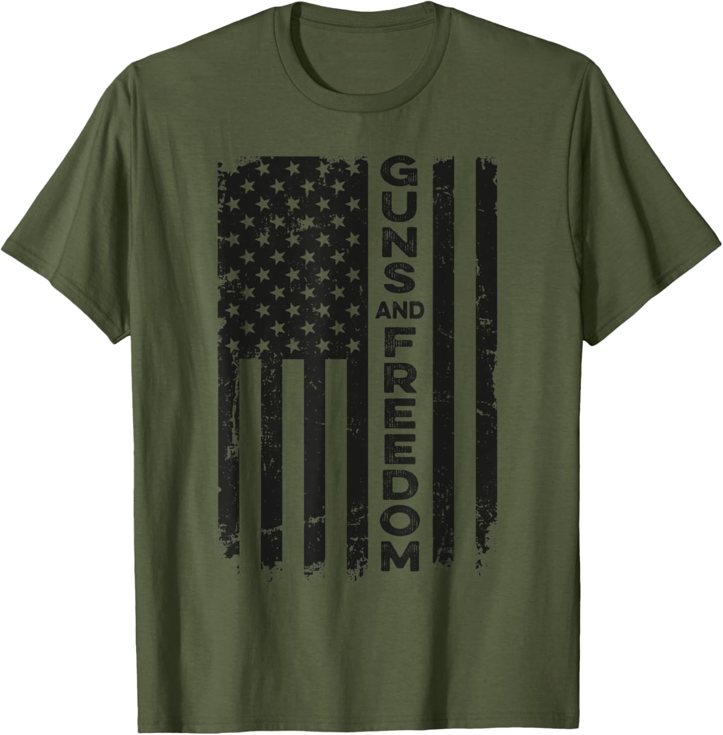 Guns Freedom American Flag Patriotic Pro God Camo Guns Women Men