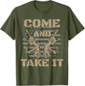 Come Take It Ar 15 Gun Rifle Shirt 2A Gun Rights
