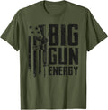 Big Gun Energy Pro Gun Camouflage Usa Ar15 Funny Gun