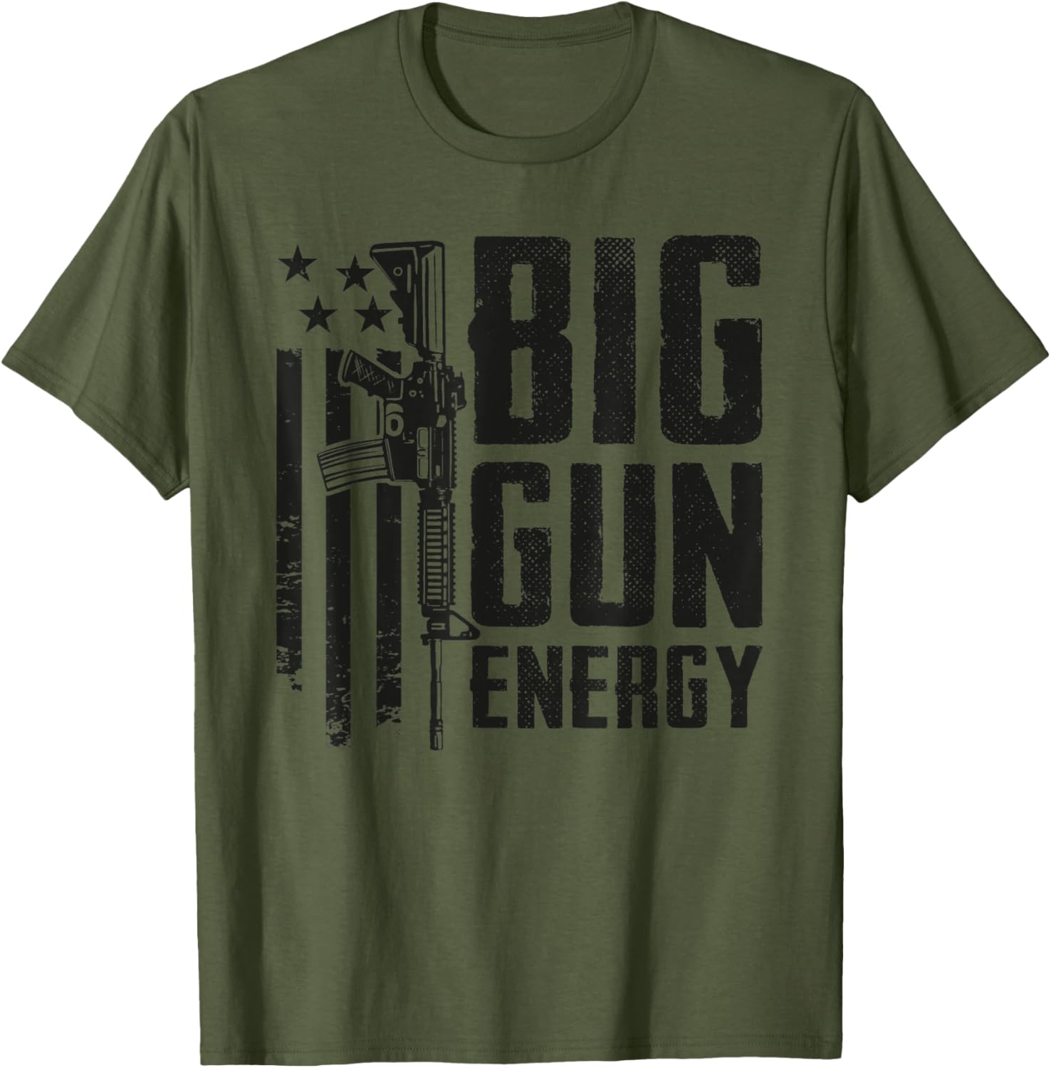 Big Gun Energy Pro Gun Camouflage Usa Ar15 Funny Gun