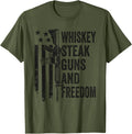 Whiskey Steak Guns Freedom Funny Gun Bbq Grill Camo Flag