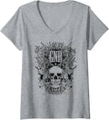Womens Guns N Roses Official Destruction V Neck
