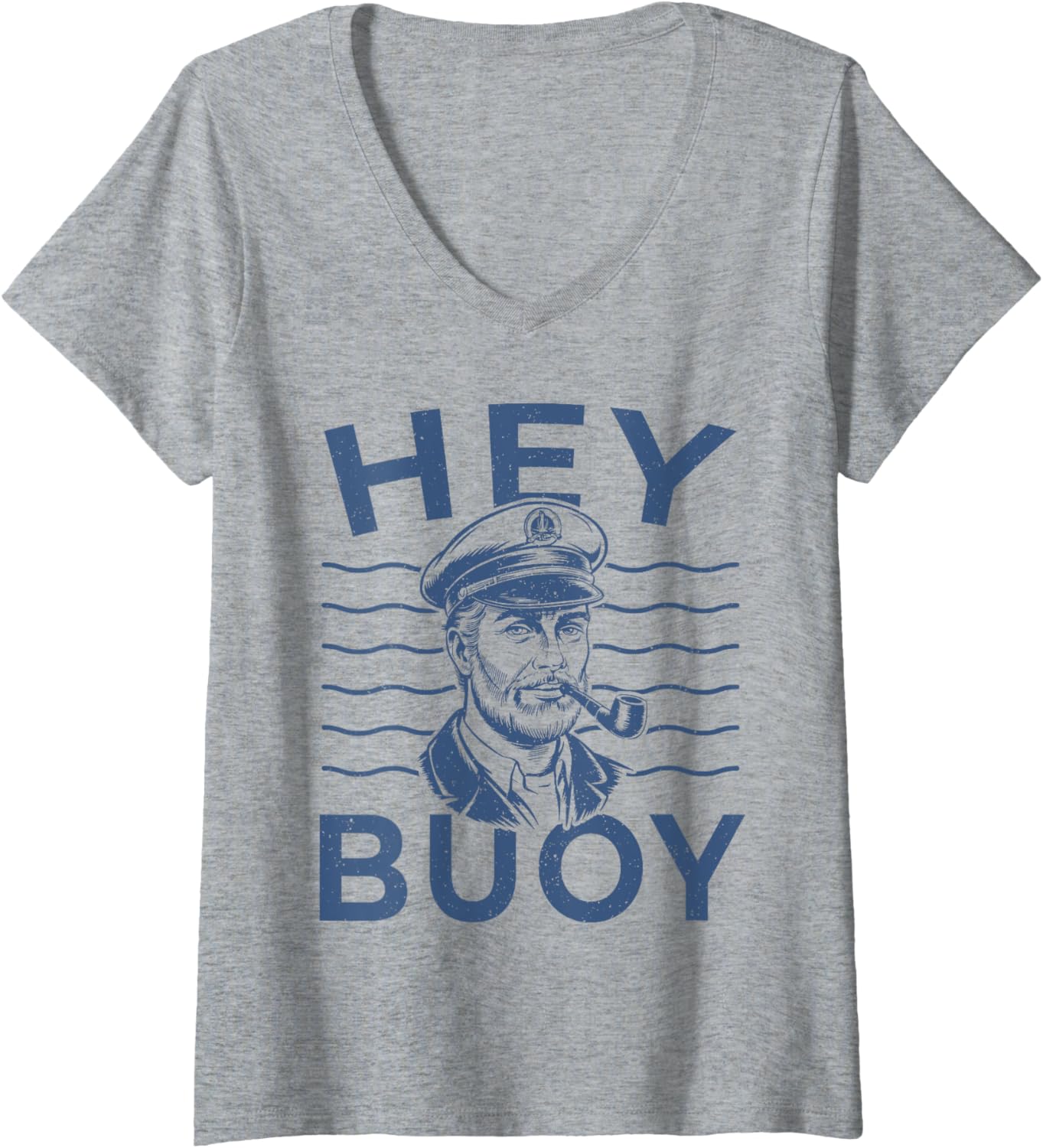 Womens Hey Buoy Motor Boating Sailor Motor Boat