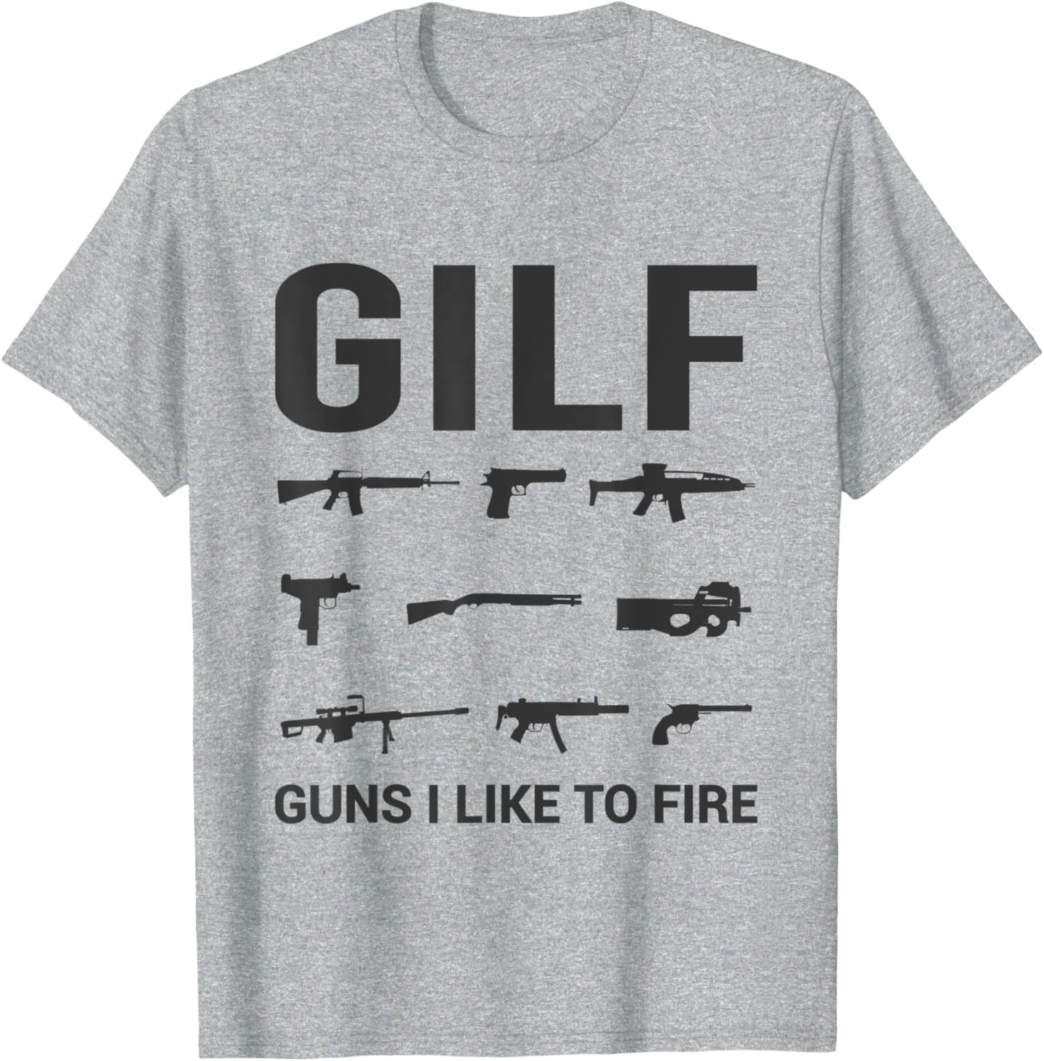 Gilf Guns I Like To Fire Shirt Funny 2Nd Amendment Pro Gun