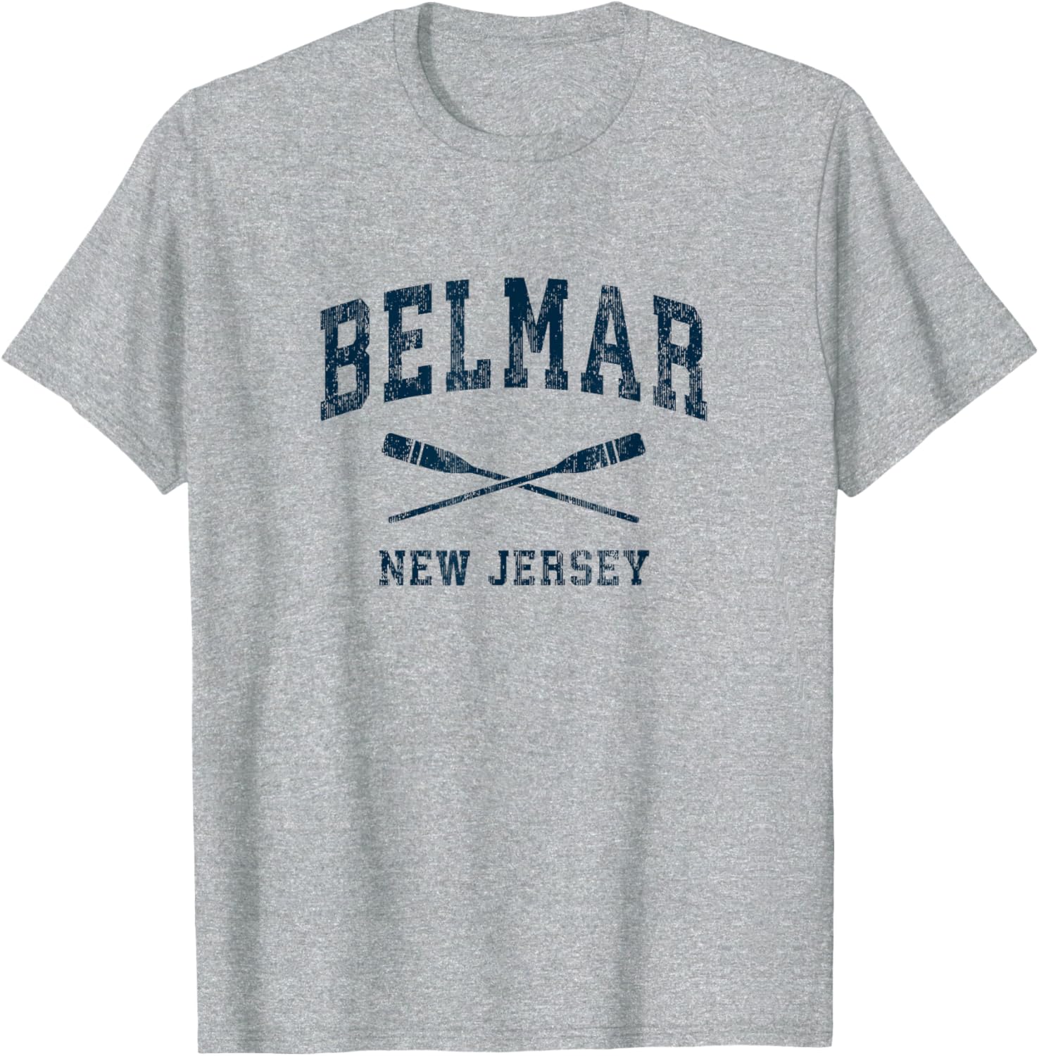 Belmar New Jersey Vintage Nautical Paddles Sports Oars
