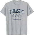 Cohasset Ma Vintage Navy Crossed Oars Boat Anchor