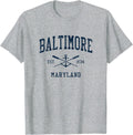 Baltimore Md Vintage Navy Crossed Oars Boat Anchor