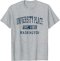 University Place Washington WA Vintage Sports Design Navy