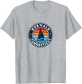 Norwalk Connecticut Ct Vintage Sailboat Retro 70S