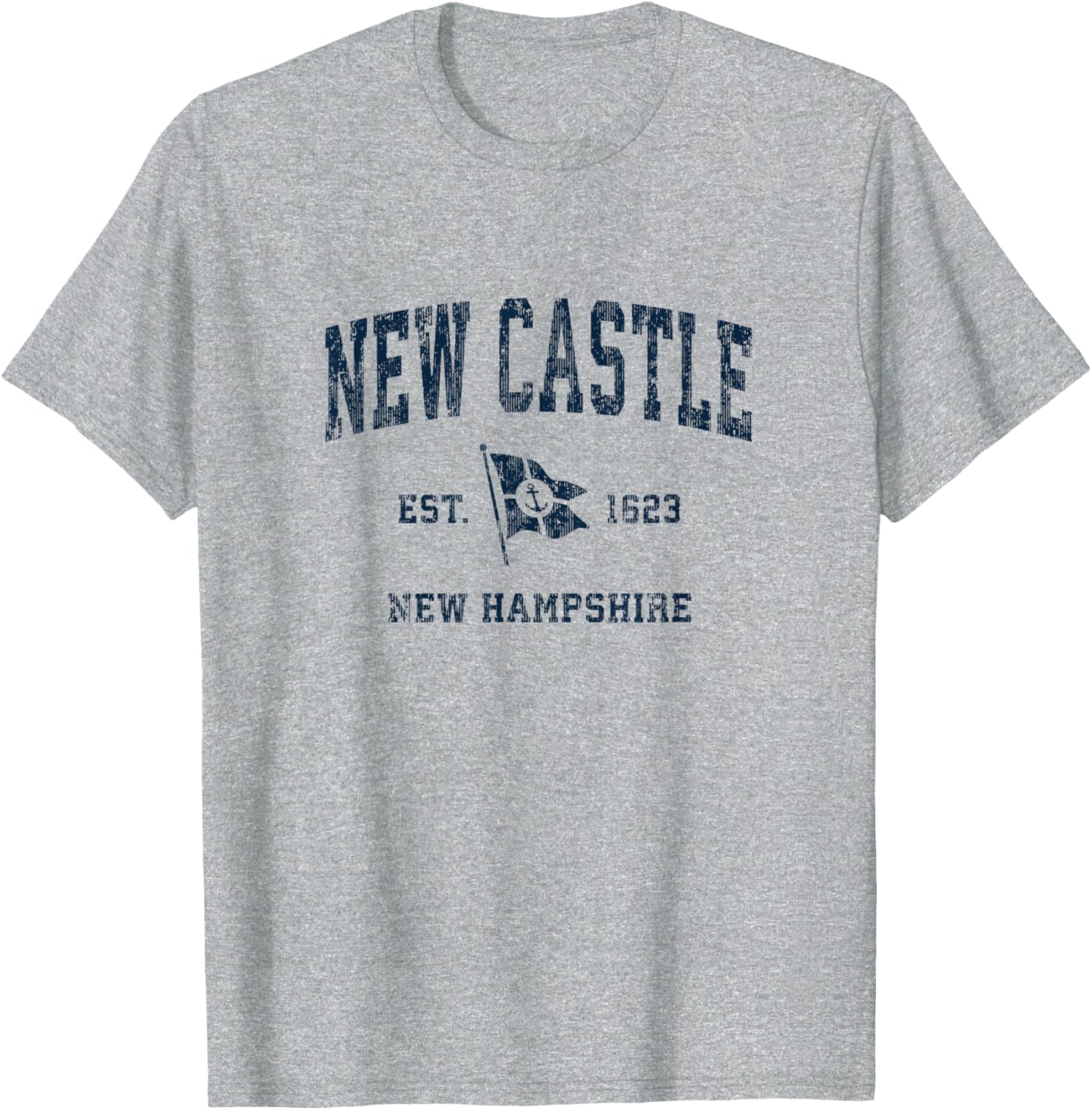 New Castle Nh Vintage Sports Navy Boat Anchor
