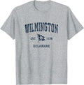 Wilmington De Vintage Sports Navy Boat Anchor Flag