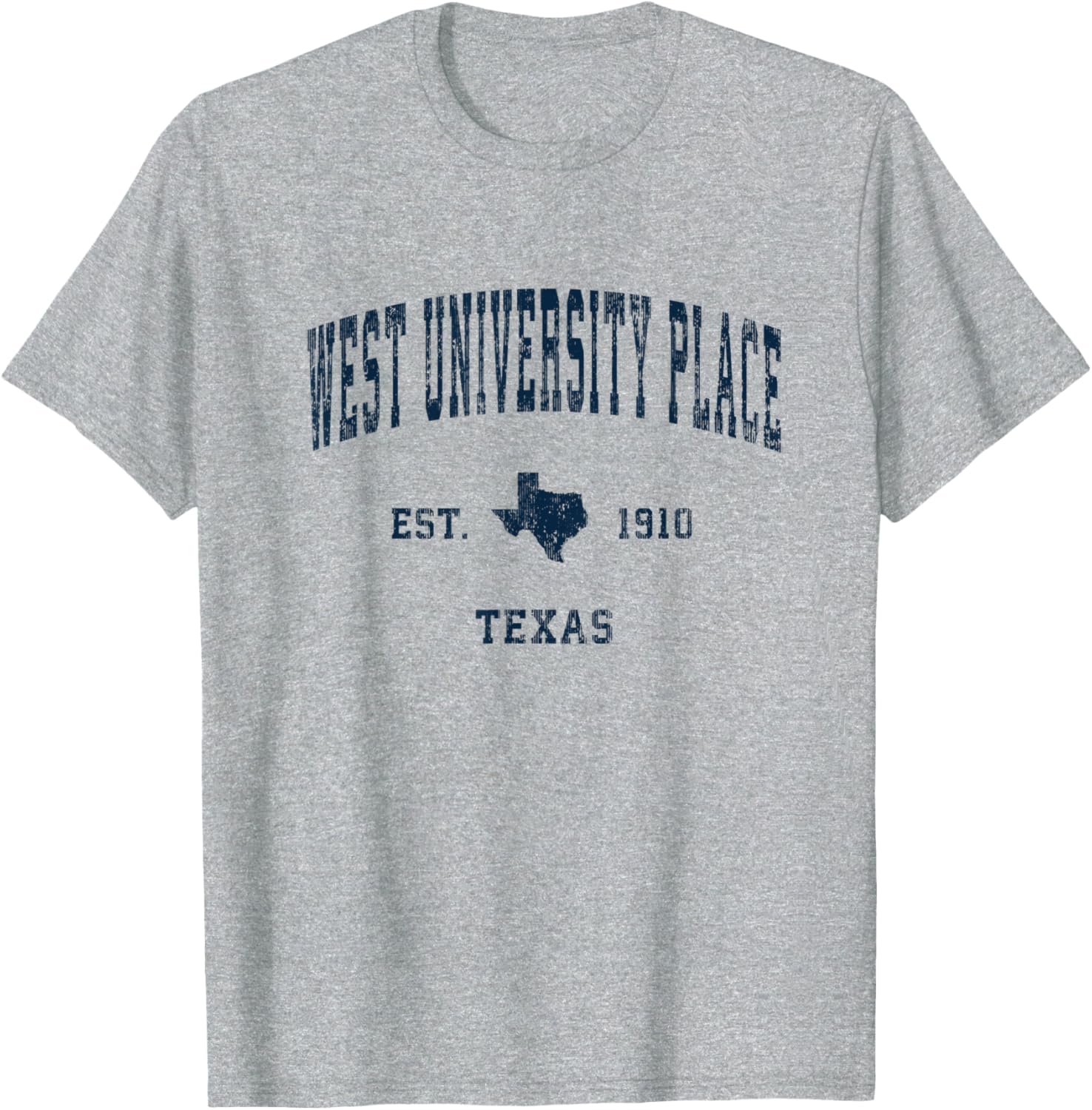 West University Place Texas TX Vintage Athletic Navy Sports