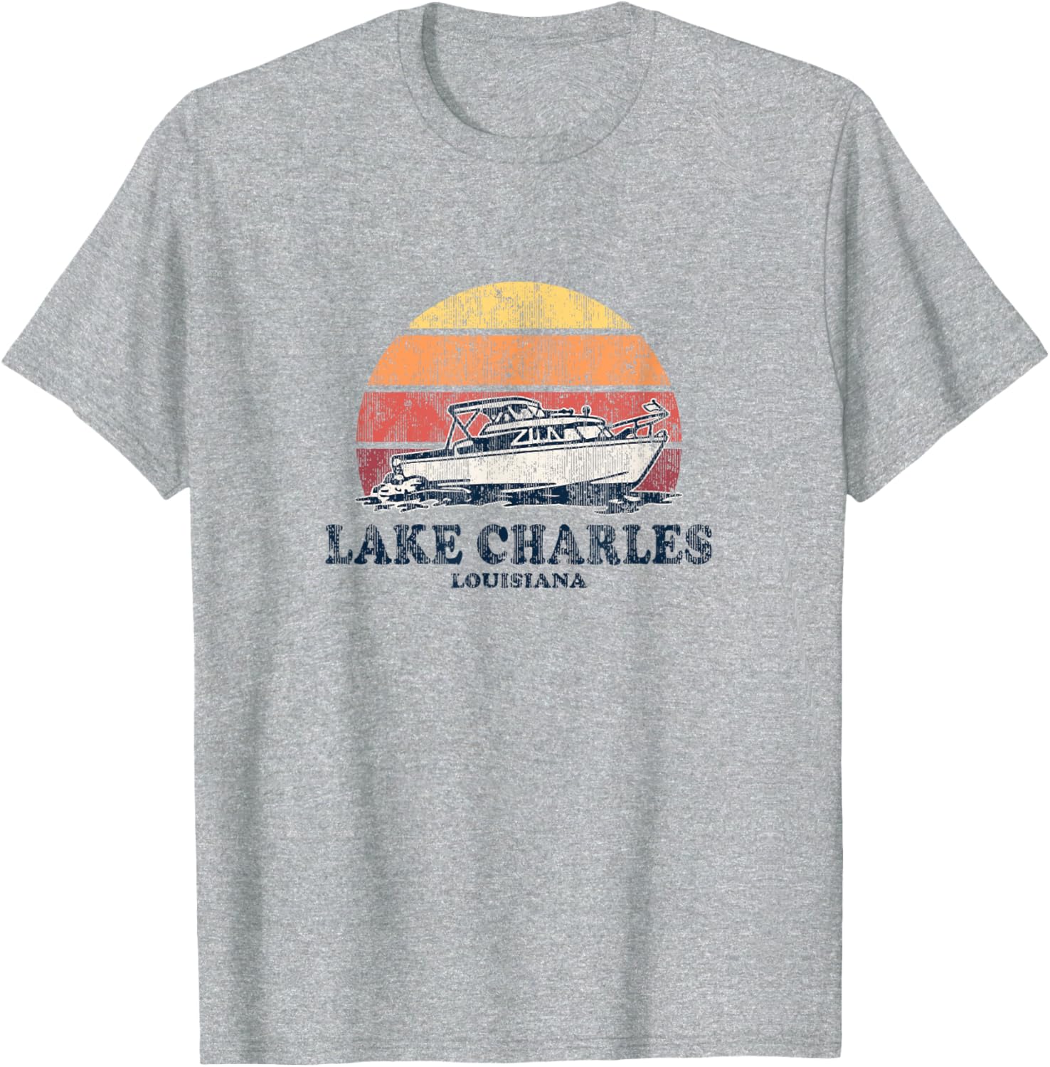 Lake Charles La Vintage Boating 70S Retro Boat