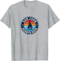 San Juan Puerto Rico Vintage Sailboat Retro 70S