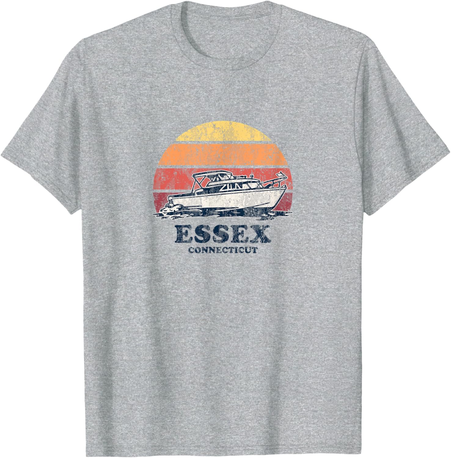Essex Ct Vintage Boating 70S Retro Boat Design