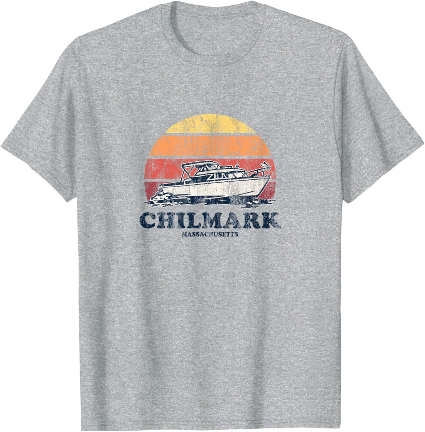 Chilmark Ma Vintage Boating 70S Retro Boat Design