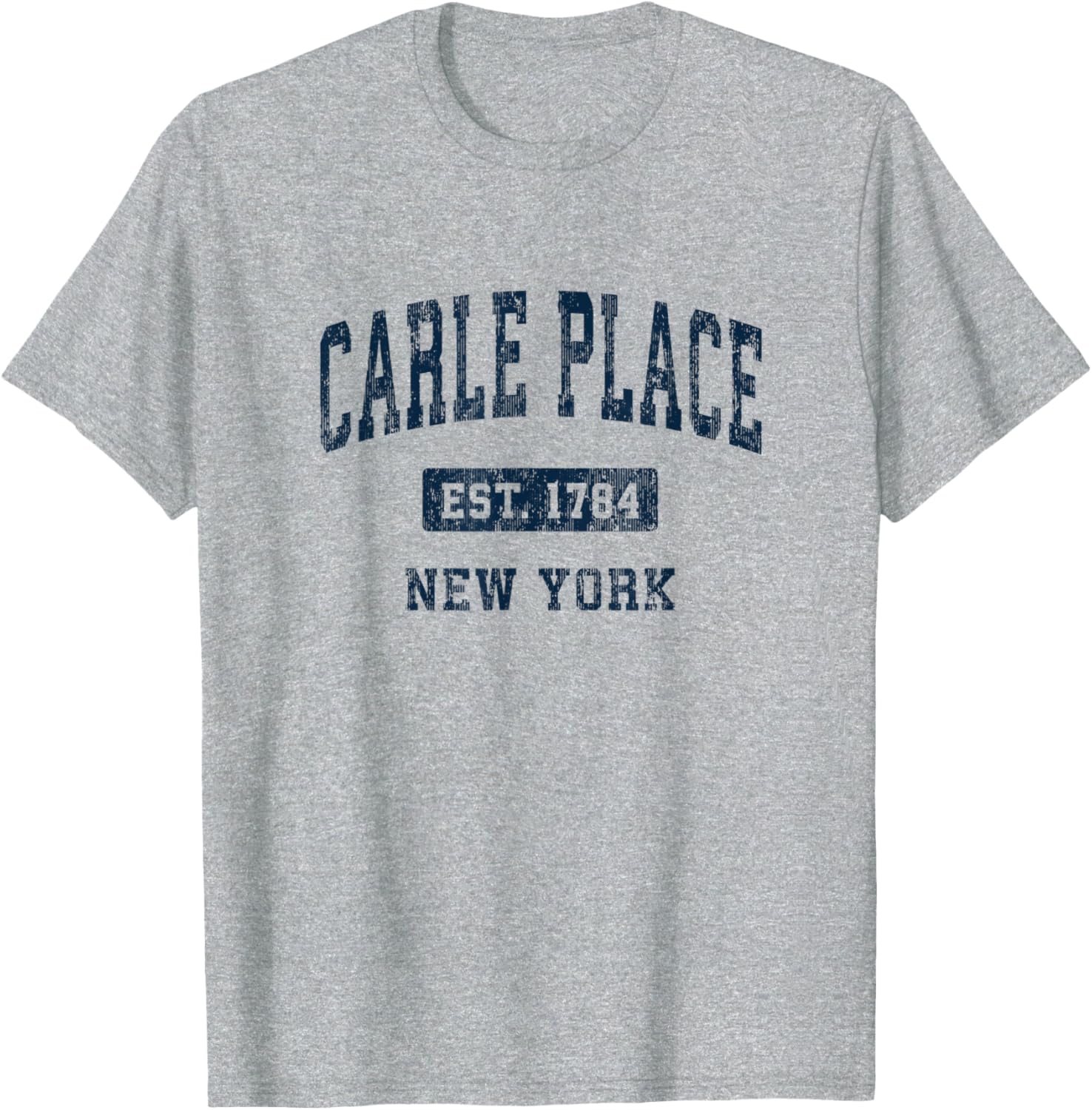 Carle Place New York NY Vintage Athletic Sports Design
