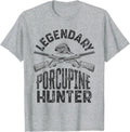 Funny Legendary Porcupine Hunter Hunting Gun