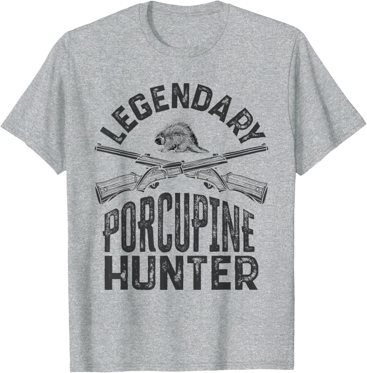 Funny Legendary Porcupine Hunter Hunting Gun