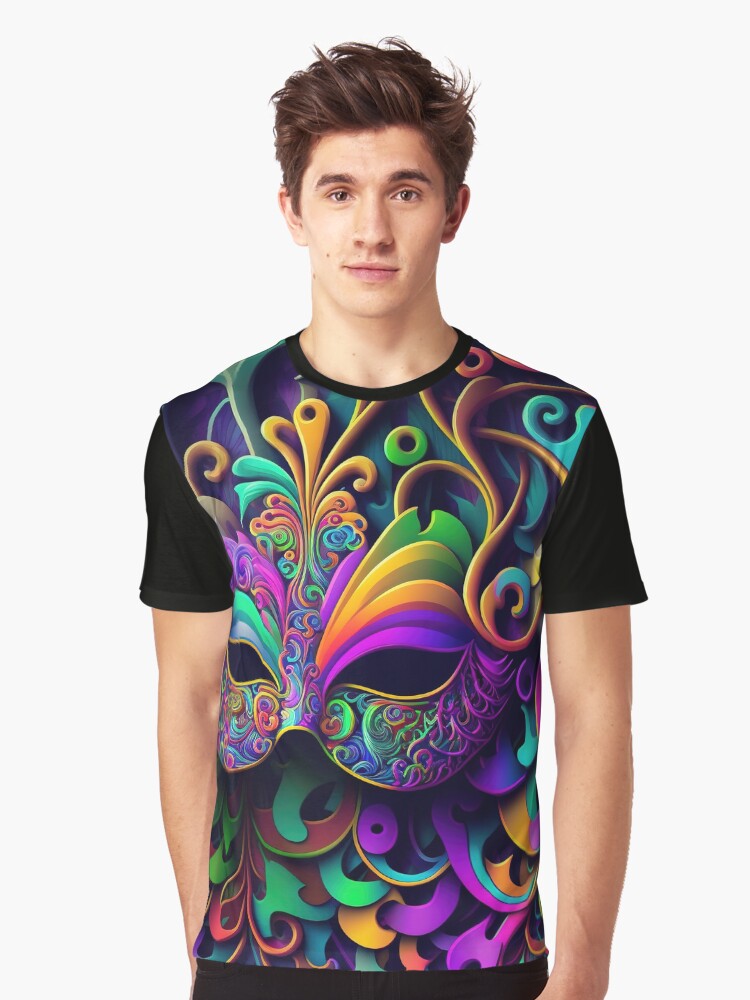 Mardi Gras Dress Mardi Gras 2026 Graphic T Shirt T Shirt Premium Print