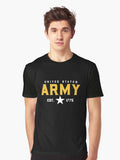 USA Flag Patriotic America 4th July America Graphic Funny United States Army Graphic T-Shirt | Premium Unisex T-Shirt, Trending Graphic Tee