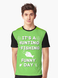Hunting & Fishing Day Graphic T-Shirt