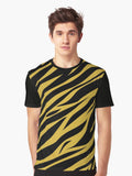Golden Tiger Graphic T-Shirt | Premium Unisex T-Shirt, Trending Graphic Tee