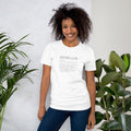 Gezellig Unisex T-Shirt, Dutch Definition Minimalist Black White Tshirt