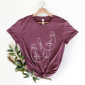 Abstract Face Line Art Shirt, Abstract Drawing Shirt, Drawing Shirt, Face Drawing Shirt, Face Line Art Tee, Minimalist Shirt, Woman Face Tee