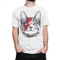 Kitty Stardust Funny Art T-Shirt, David Bowie Cat Tee, Men's Women's All Sizes (wr-264)