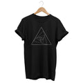 Minimalist Abstract Triangle T-Shirt: Artsy Geometric Tee