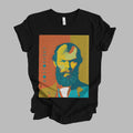 Fyodor Dostoevsky Retro Minimalist T-Shirt, Literature Gift Unisex Tshirt Shirt