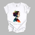 Ada Lovelace Watercolor Minimalist T-Shirt, Mathematics Computer Science Gift Unisex Tshirt Shirt