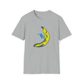 Banana Skateboard Skateboarding Abstract Minimalist Modern Unisex Soft Style Tee T-Shirt, Embrace Your Vibe