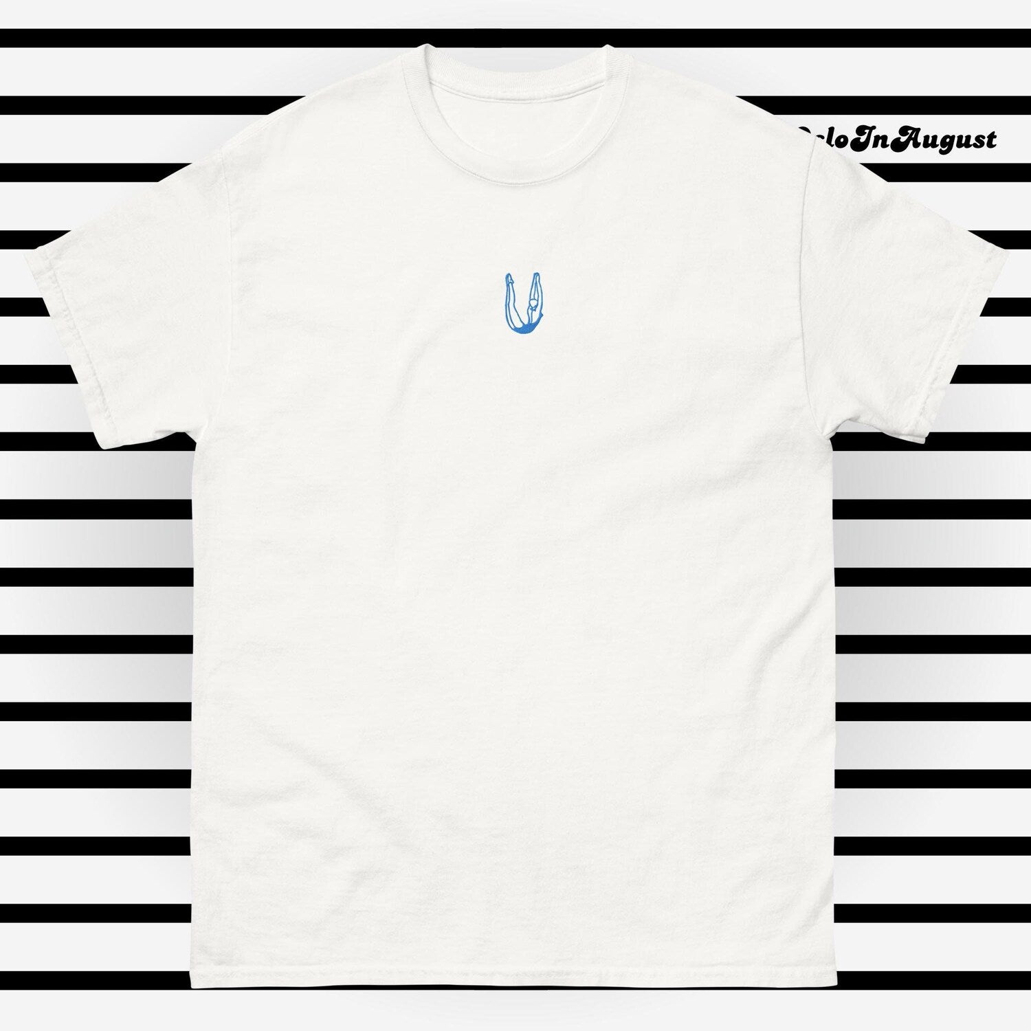 Men's emroidered classic tee