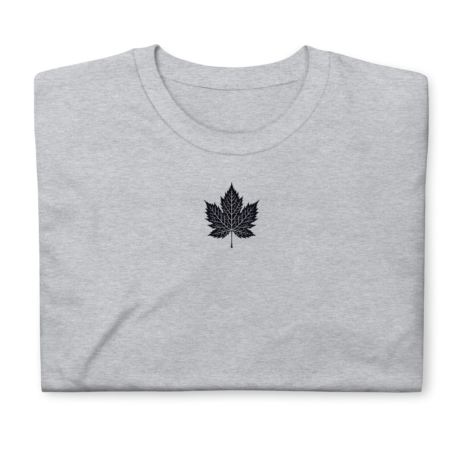 Minimalist Maple Leaf T-Shirt: Unisex Nature Shirt