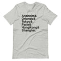 Disney Parks Destinations Minimalist T-Shirt