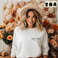 Personalised Mama Sweatshirt, Minimalist T-Shirt, Mother's Day Modern Mama Hoodie, Pregnancy Announcement Tee, New Mom To Be Gift