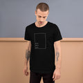Minimalist In Japanese Unisex T-shirt, Minimalist Shirt, Unique Gift, Abstract Tee,Minimal Shirt, Japanese Letter Shirt
