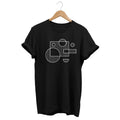 Minimalist Abstract T-Shirt: Geometric Modern Art Tee