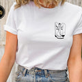Cowgirl Boots Minimalist T-shirt, Line Dance Gifts, Cowboy Western Apparel, Country Dancing Shirt, Boho Boots Graphic Tee, Country Music Tee