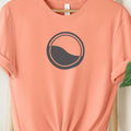 Harmony in Motion Tee | Minimalistic Line Art | Minimalist T-Shirt - Unisex Graphic Tee, Soft Cotton Casual Wear