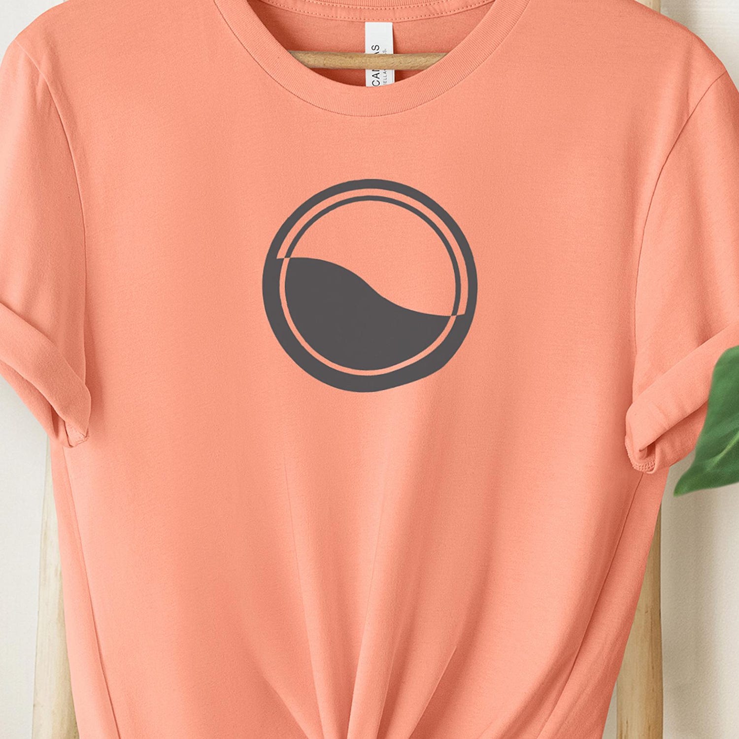 Harmony in Motion Tee | Minimalistic Line Art | Minimalist T-Shirt - Unisex Graphic Tee, Soft Cotton Casual Wear