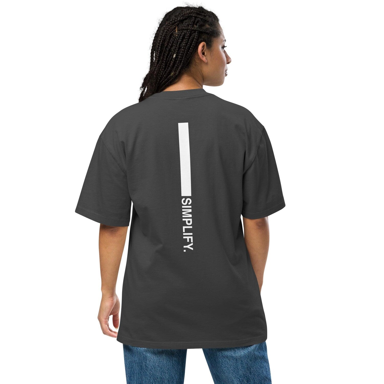 Oversized Graphic T-Shirt, Minimalist Streetwear Tee