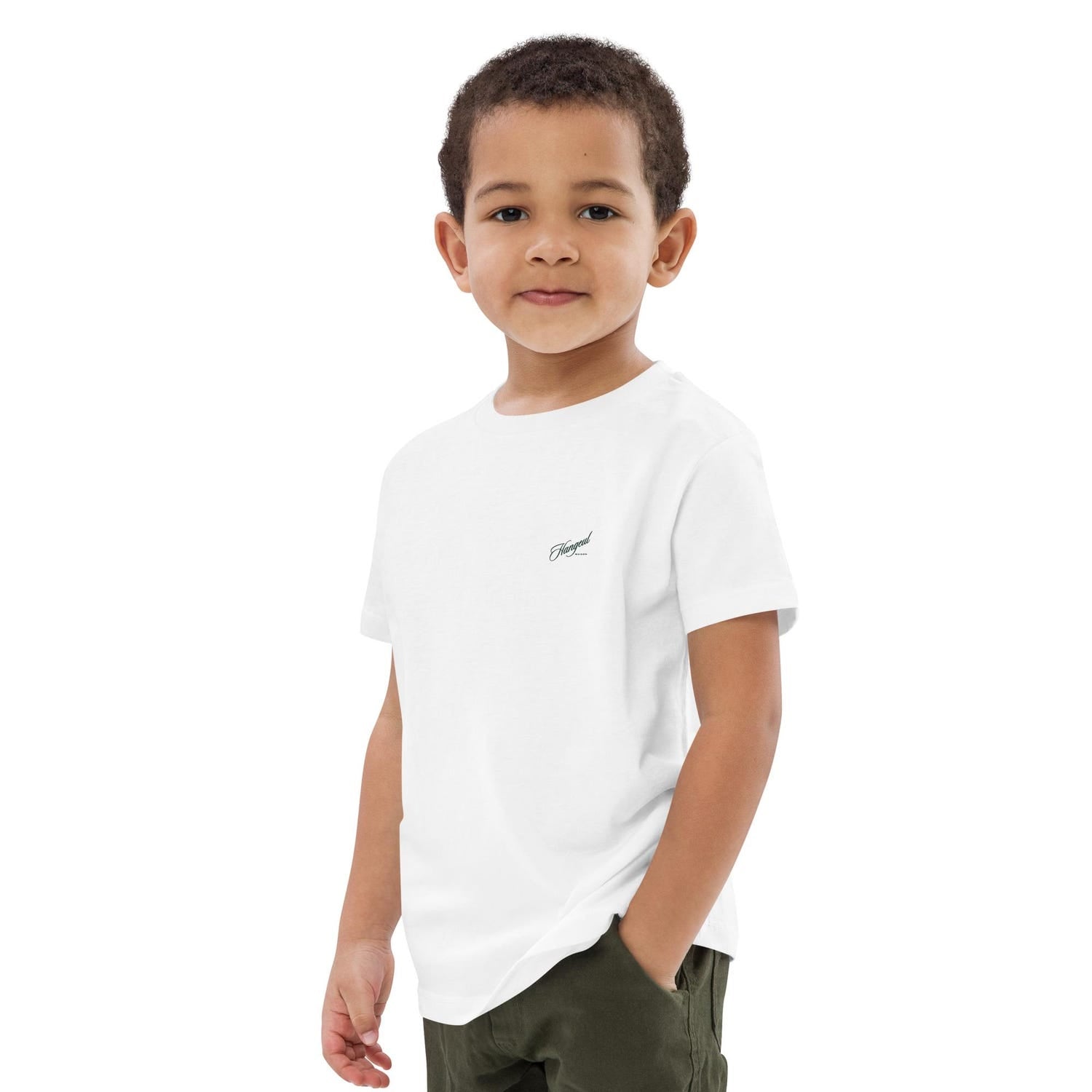 Toddler, Youth, & Adult Hangeul Maison Minimalist T-shirt, Korean Fashion
