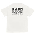 Minimalist Back Print T-Shirt: Love is the Only Thing