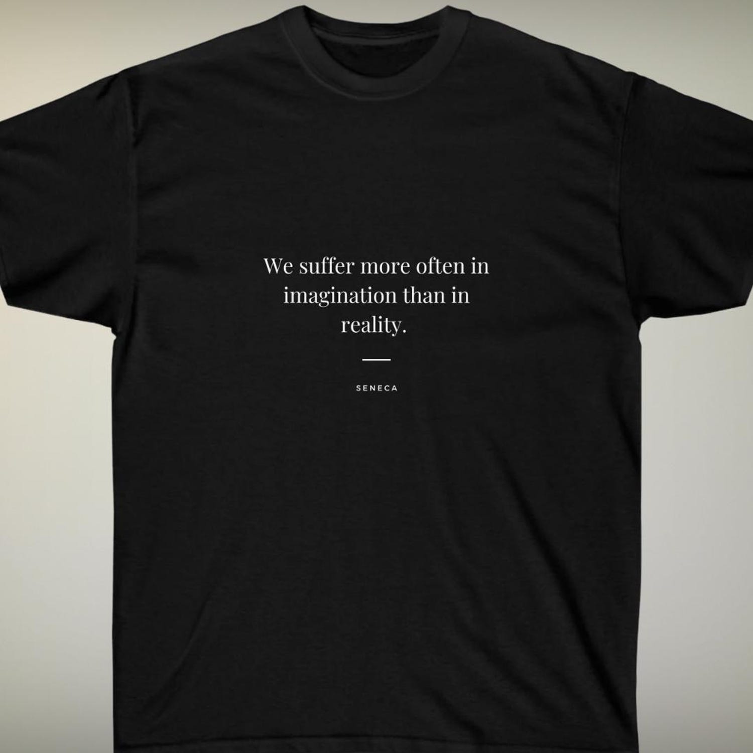 Motivational quote T-Shirt gift inspiring slogan tee positive thinking minimalist t shirt