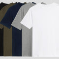 Premium quality Organic 100% Cotton Mens Solid T-shirts, Regular Fit Size S - XL